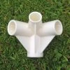 Gazebo Spare Parts Ltd Roof Corner Connector - 4-Way - 24mm- 26mm- 33mm Diameters 2 Gazebo Spare Parts Ltd Roof Corner Connector - 4-Way - 24mm- 26mm- 33mm Diameters