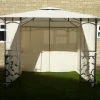 Gazebo Spare Parts Ltd Side Panel Set For 3m X 3m Homebase Lucca Gazebo (262cm Curtain Width) - Set Of 4