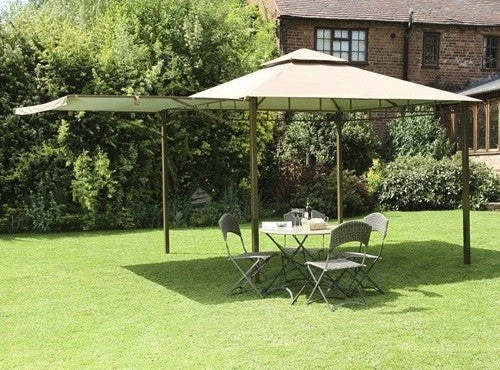 Gazebo Spare Parts Ltd Patio Gazebo Parts Canopy For 3m X 3m Extending Patio Gazebo (332cm Actual Width) - Two Tier - Main Section 3 Gazebo Spare Parts Ltd Patio Gazebo Parts Canopy For 3m X 3m Extending Patio Gazebo (332cm Actual Width) - Two Tier - Main Section