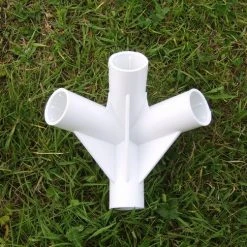 Gazebo Spare Parts Ltd Self Assembly Gazebo Parts Roof Corner Connector - 4-Way - 20mm- 23mm- 26mm Diameters
