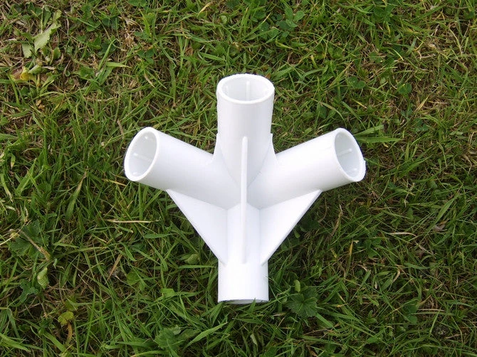 Gazebo Spare Parts Ltd Self Assembly Gazebo Parts Roof Corner Connector - 4-Way - 19mm Diameter 3 Gazebo Spare Parts Ltd Self Assembly Gazebo Parts Roof Corner Connector - 4-Way - 19mm Diameter