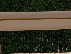 Gazebo Spare Parts Ltd Canopy For Curved Swing Hammock - 190cm X 120cm Hammock And Swing Seat Parts