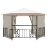 Gazebo Spare Parts Ltd Canopy For 4m Hexagonal Patio Gazebo - Single Tier 1 Gazebo Spare Parts Ltd Canopy For 4m Hexagonal Patio Gazebo - Single Tier