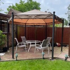 Gazebo Spare Parts Ltd Patio Gazebo Parts Canopy For 4m Hexagonal Patio Gazebo - Single Tier