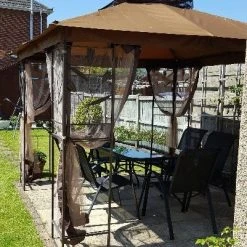 Gazebo Spare Parts Ltd Patio Gazebo Parts Canopy For 3m X 3m Patio Gazebo - Two Tier