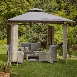 Gazebo Spare Parts Ltd Canopy For 3m X 3m Homebase Florence Patio Gazebo - Two Tier