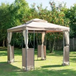 Gazebo Spare Parts Ltd Leg/Side Panels For The B&M 2.5m X 2.5m Patio Gazebo - Set Of 8 Patio Gazebo Parts