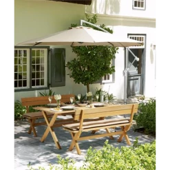 Gazebo Spare Parts Ltd Parasol And Umbrella Parts Canopy For 3m Round Cantilever Parasol/Umbrella - 8 Spoke