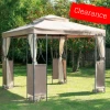 Gazebo Spare Parts Ltd CLEARANCE - Canopy For 2.5m X 2.5m Patio Gazebo - Two Tier 1 Gazebo Spare Parts Ltd CLEARANCE - Canopy For 2.5m X 2.5m Patio Gazebo - Two Tier