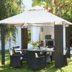 Gazebo Spare Parts Ltd Canopy For 3m X 3m Homebase Panama/Mali Patio Gazebo - Two Tier