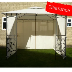 Gazebo Spare Parts Ltd CLEARANCE - Side Panel Set For 3m X 3m Patio Gazebo - Set Of 4